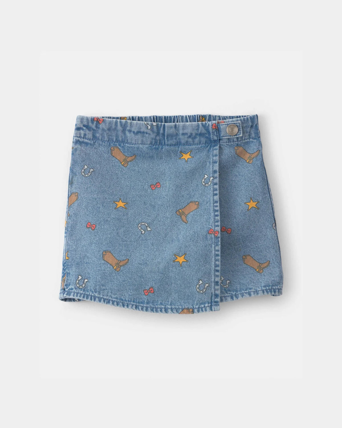 Toddler Girl Pixar\u00a9 Toy Story Chambray Skort - Medium Wash | Carter's Inc