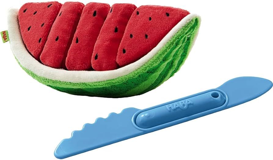HABA Biofino Watermelon Washable Plush Play Food with 5 Slices | Amazon (US)