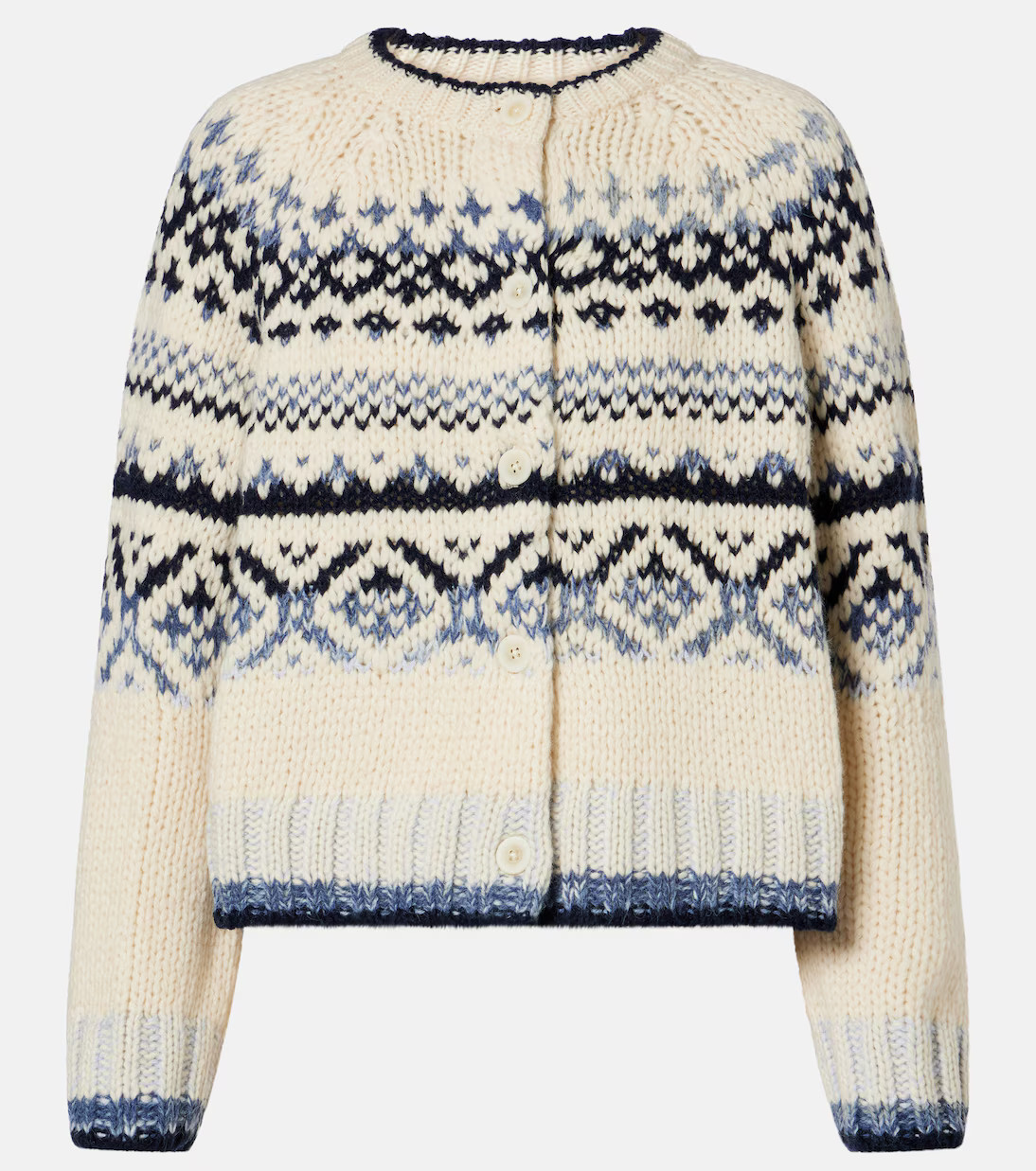 Tovah Fair Isle wool-blend cardigan | Mytheresa (UK)
