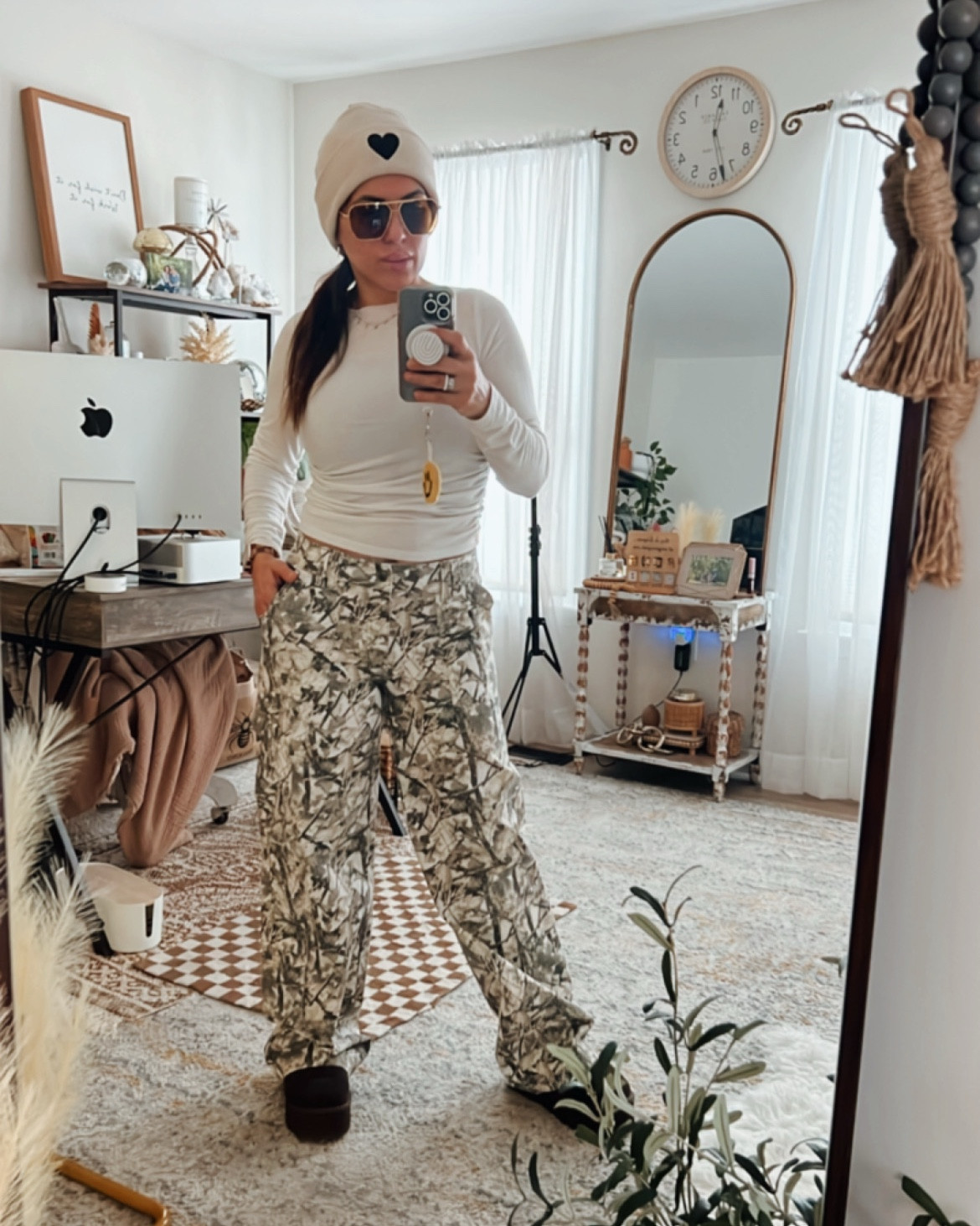 Beanie. Shirt true to size, pants true to size. I’m wearing size small in pants and XS in shirt. Jacket tts wearing a small.

#LTKFindsUnder50 #LTKSaleAlert #LTKStyleTip