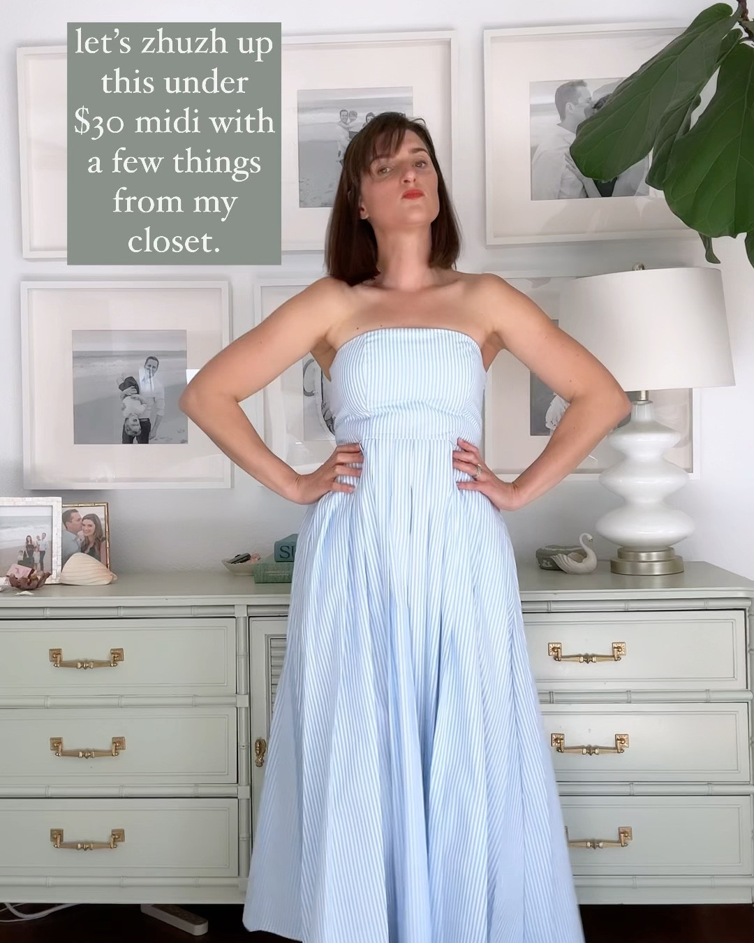 An under $30 midi dress that I zhuzh’d up with a few staples in my closet that I already own. I’m wearing a size 4 in the dress. I love this under $100 belt for elevating any look during the summer. The quality is 10/10. I’m wearing a pair of Chanel cap toe flats that i picked up in Paris last summer. I linked a few similar styles at lower price points as well  

#LTKfindsunder50 #LTKstyletip #LTKxTarget