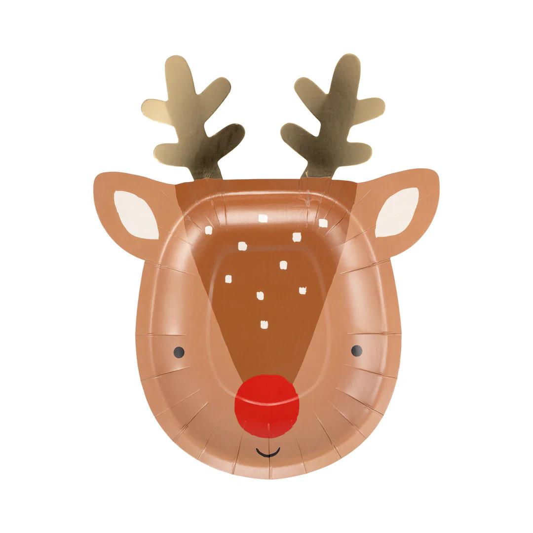 Rudolph Shaped Plate | My Mind's Eye