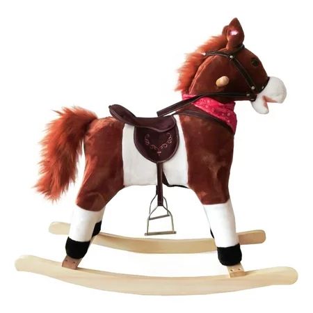ROBOT-GXG Kids Rocking Horse Toys - Kids Rocking Toy Wooden - Kids Plush Toy Rocking Horse Ride on w | Walmart (US)