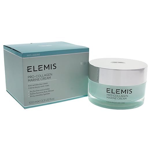 ELEMIS Pro-Collagen Marine Cream | Lightweight Anti-Wrinkle Daily Face Moisturizer Firms, Smoothe... | Amazon (US)