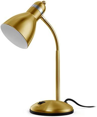 LEPOWER Metal Desk Lamp, Adjustable Goose Neck Table Lamp, Eye-Caring Study Desk Lamps for Bedroo... | Amazon (US)