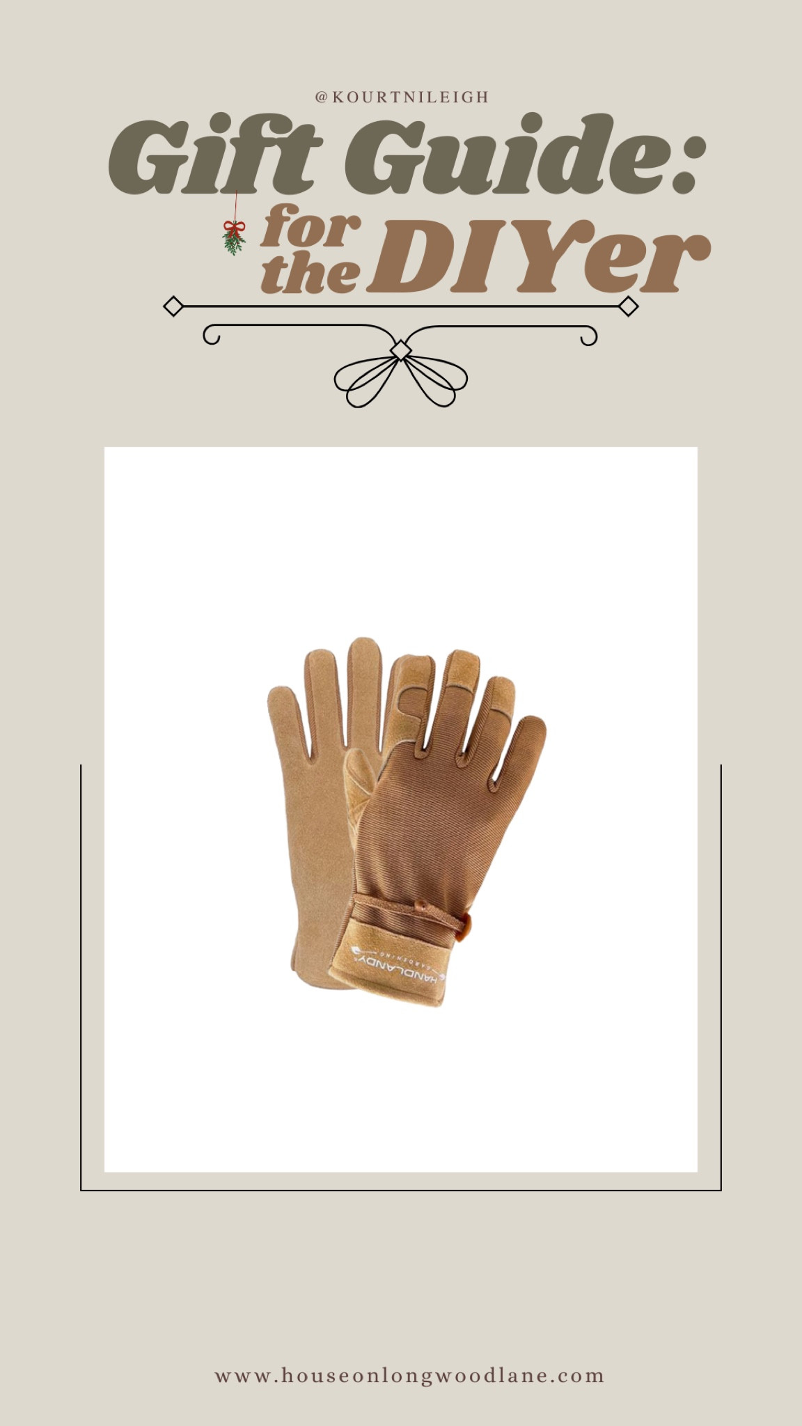 Holiday Gift Guide for the DIYer!

I have tiny hands and love neutrals so these work gloves are my favorite! they come in a pack of 2 which is great for one pair for gardening and landscaping and the other for woodworking/projects.

#LTKhome #LTKHoliday #LTKGiftGuide