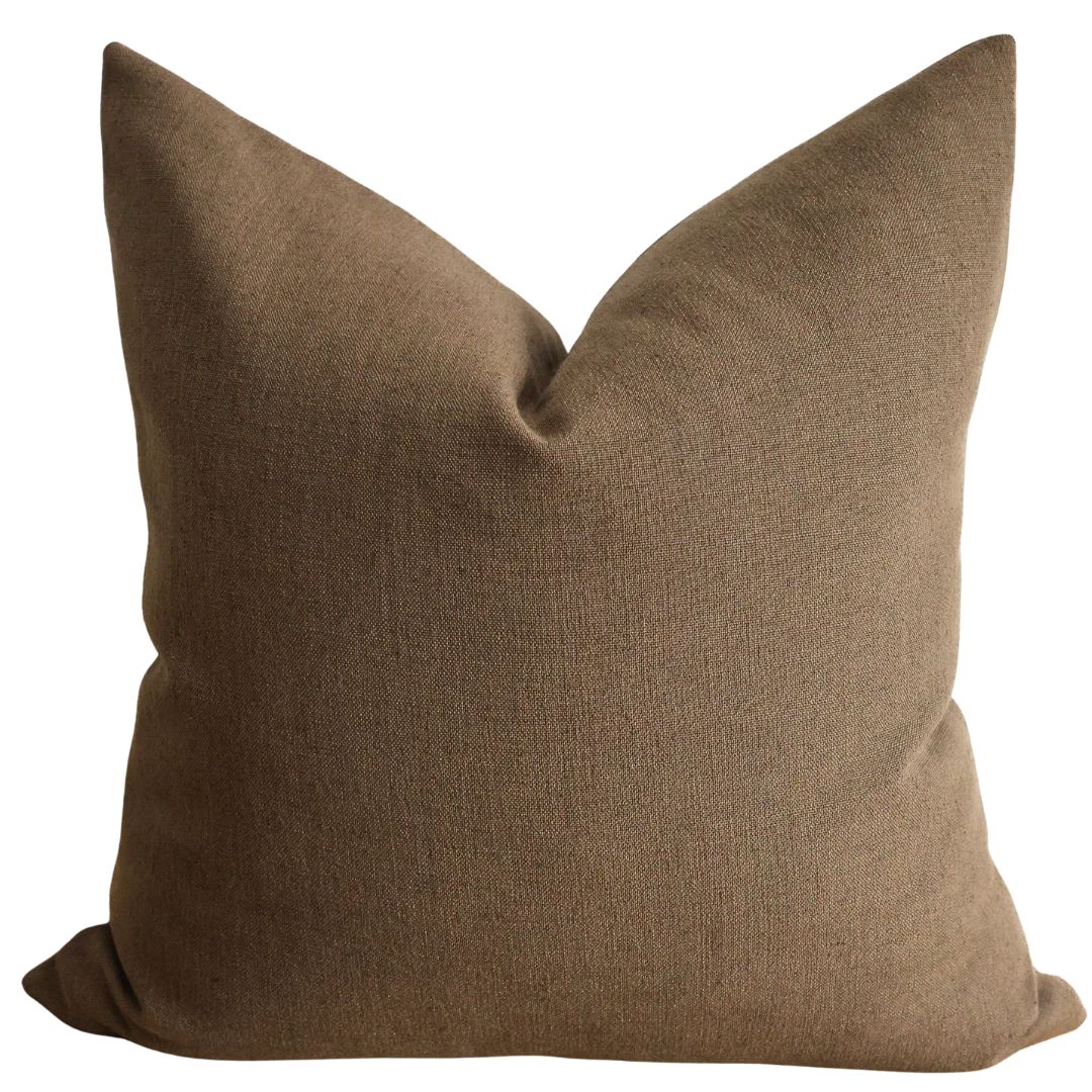 Autumn Brown Pillow Cover | Hackner Home (US)