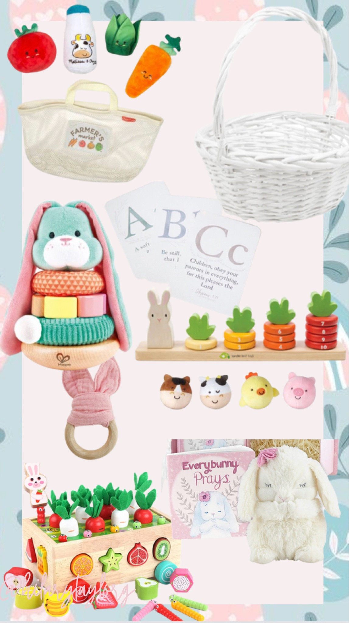 Easter gift basket ideas 🤍🐣✨

#LTKbaby #LTKSeasonal #LTKkids