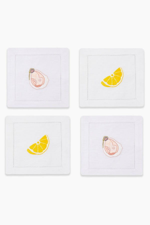 Oyster Cocktail Napkins | Tuckernuck (US)