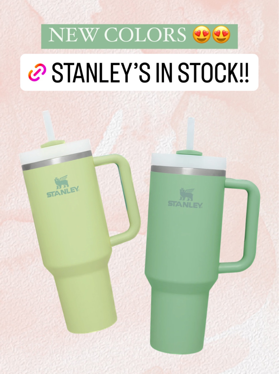 Stanley tumblers in stock! New colors 

#LTKunder50 #LTKFind #LTKunder100