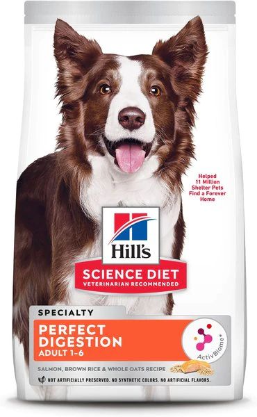 Hill's Science Diet Adult Perfect Digestion Salmon Dry Dog Food | Chewy.com