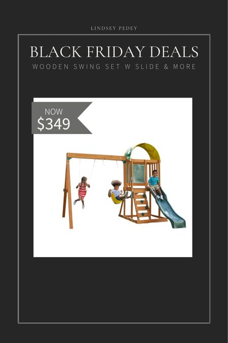 Outdoor play set on sale for Black Friday! 

Gifts for kids, gift guide, play set, outdoor fun, Walmart, Black Friday, cyber Monday 

#LTKkids #LTKCyberweek #LTKGiftGuide