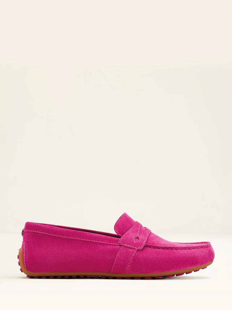 Roze - Ariat Selene Suede Driving Moccasin Shoes | Next EU
