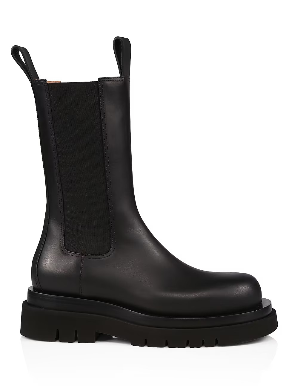 Bottega Veneta Lug Leather Chelsea Boots | Saks Fifth Avenue