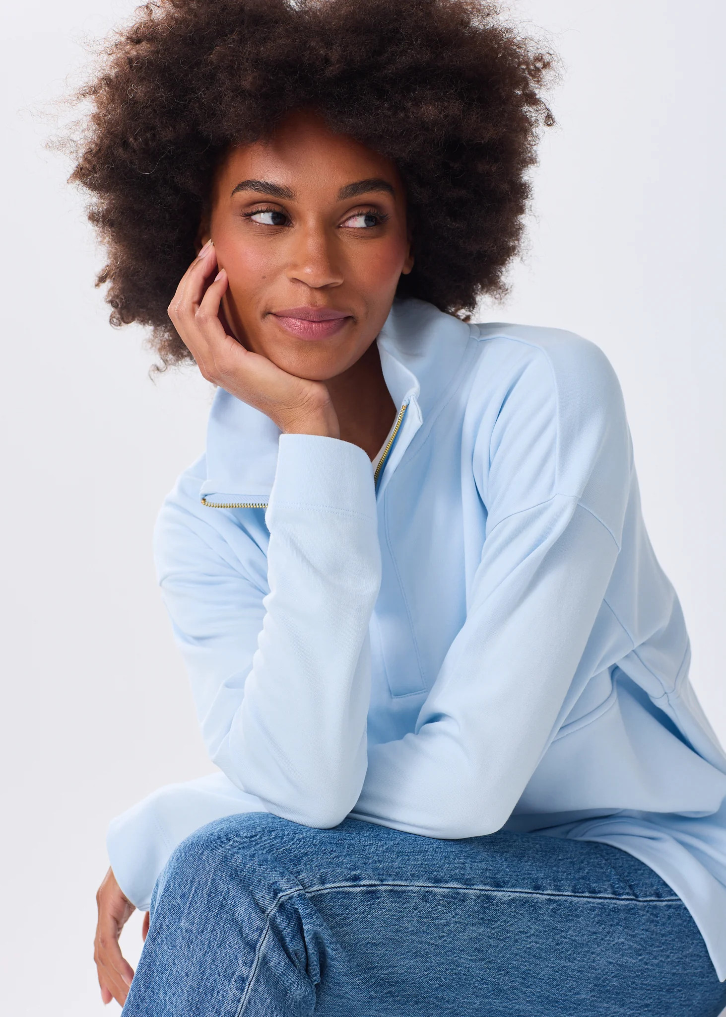 The Zip-Up Sweatshirt | Alice Walk