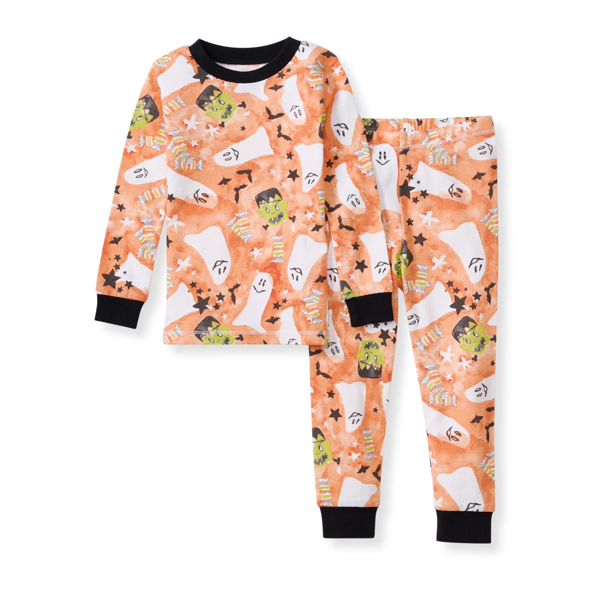 Starry Ghost Organic Two-Piece Pajamas | Burts Bees Baby