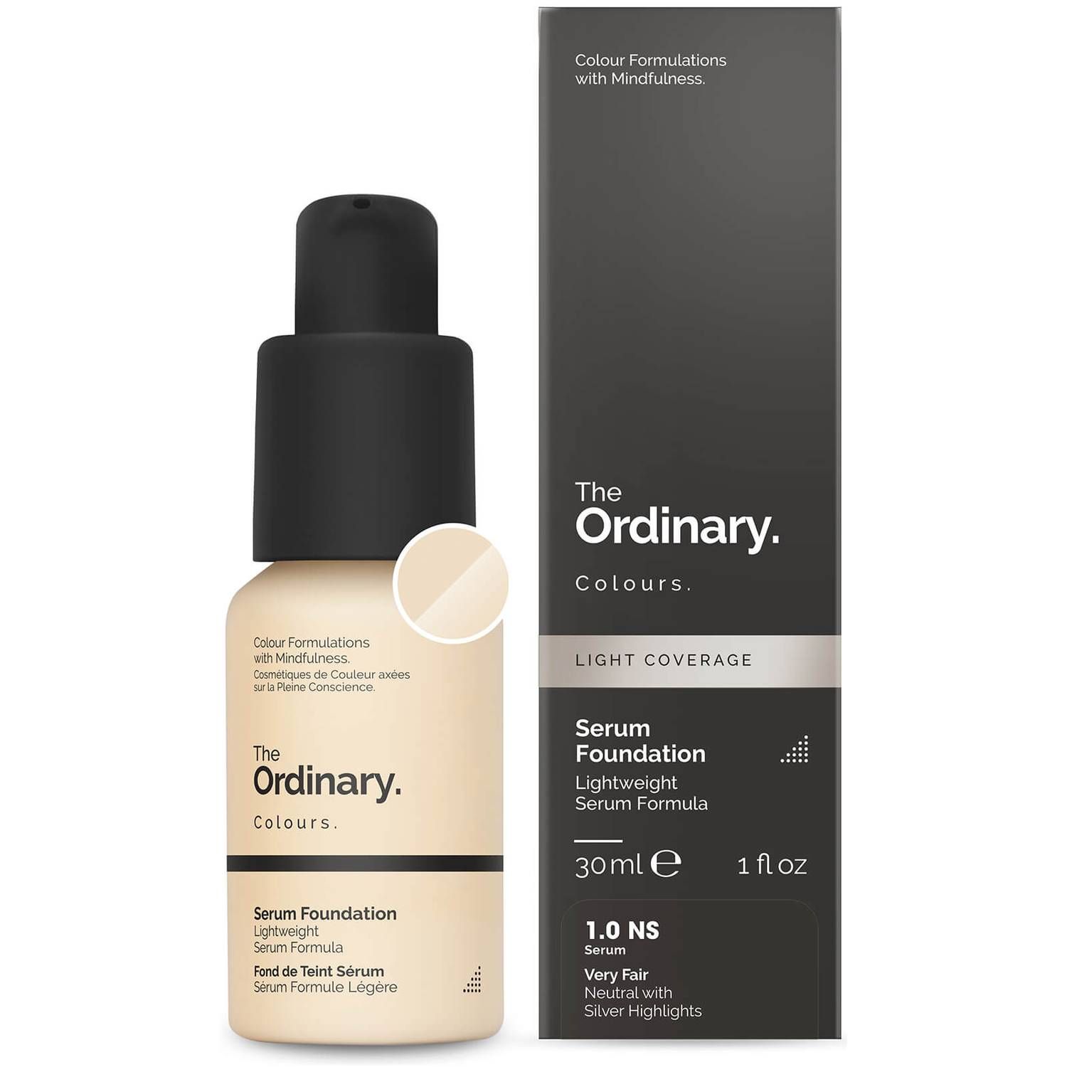 The Ordinary Serum Foundation with SPF 15 by The Ordinary Colours 30ml (Various Shades) | Look Fantastic (ROW)