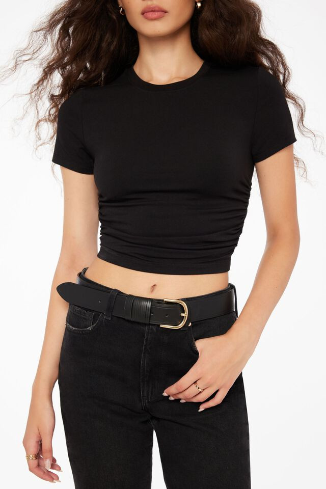 Multi Wrap Half Oval Belt | Dynamite Clothing