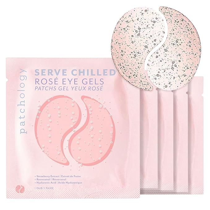 Patchology Serve Chilled Rosé Hydrating Under Eye Patches for Dark Circles, Beauty & Personal Ca... | Amazon (US)