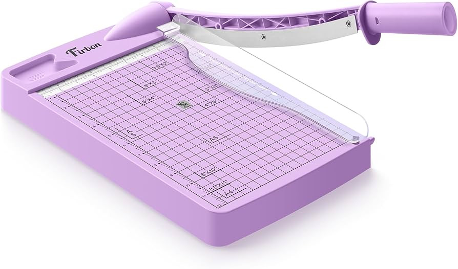 Firbon 12" Guillotine Paper Cutter, Heavy Duty 12-Sheet Capacity Trimmer for Cardstock, Photos, S... | Amazon (US)