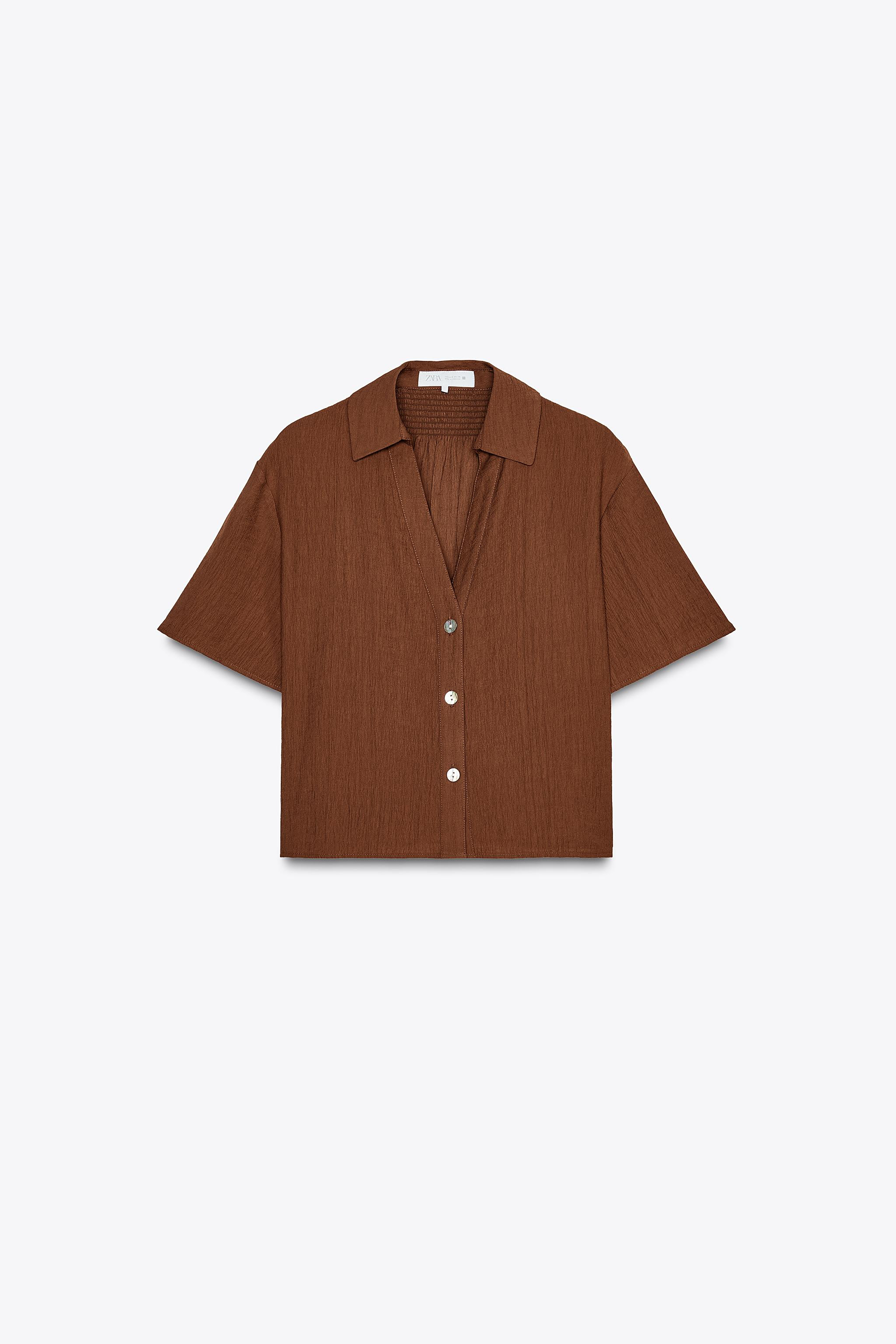 SHORT SLEEVE SHIRT | Zara US