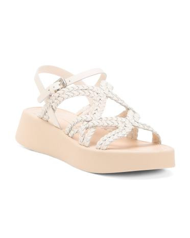 Leather Gatsby Sandals | TJ Maxx