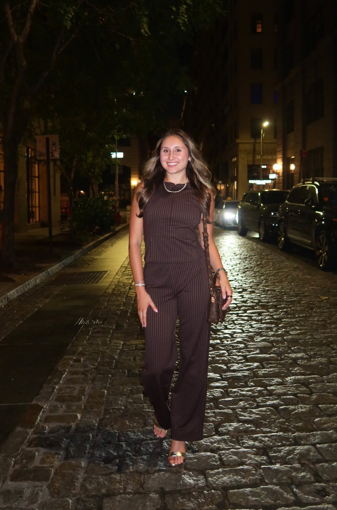 Fall striped set 🤎🍂

#LTKSeasonal #LTKFindsUnder100 #LTKWorkwear