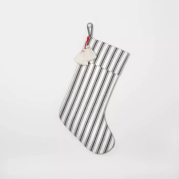 Holiday Stocking Green Stripe - Hearth & Hand™ with Magnolia | Target