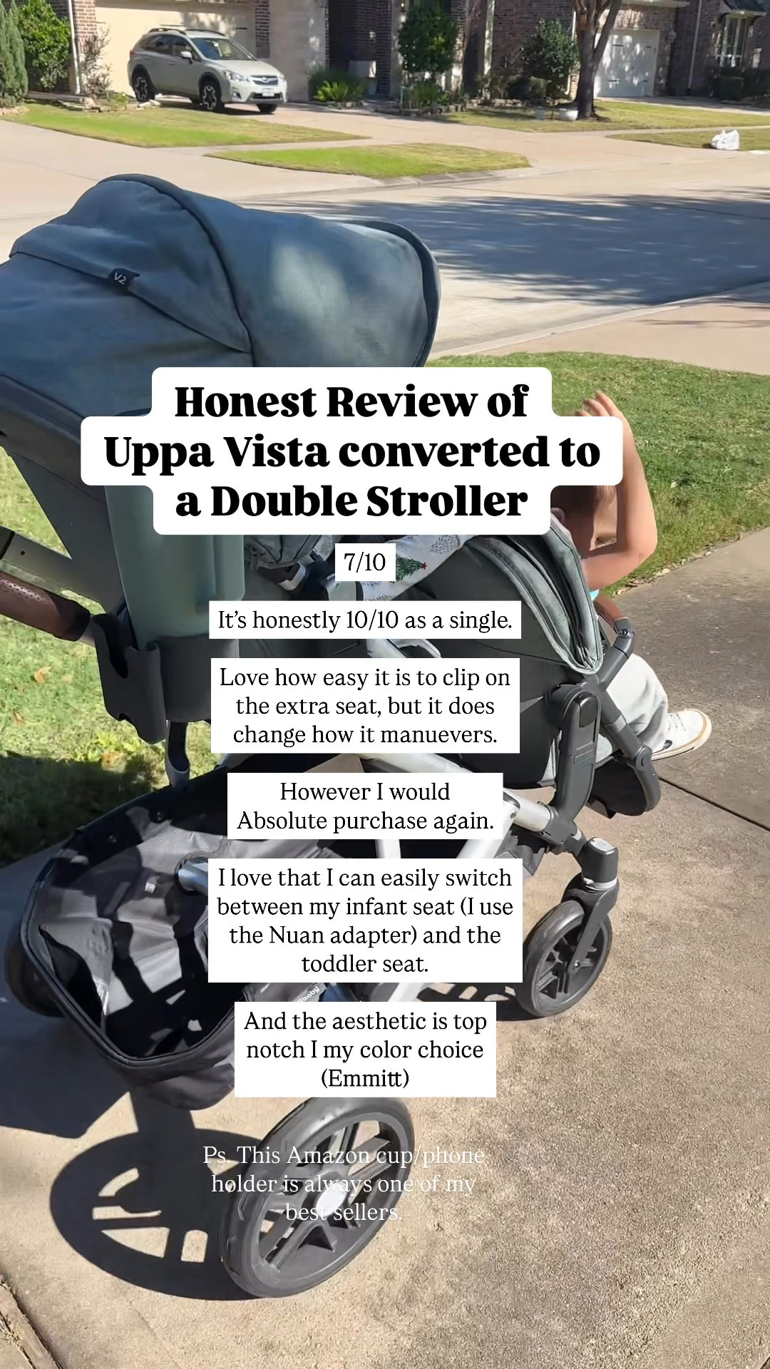 This stroller goes everywhere with me!

If my stroller can’t come then count me out ✌🏻

As a C section momma, I never used the bassinet on the bottom since it was not optimal for my back. 

I either used the infant seat on top or wore my baby while my toddler was in the seat for the first 3-4 months.

Uppa vista. Double stroller. Nursery. C section recovery. 2under2 momma.

#LTKBaby #LTKBump #LTKWatchNow