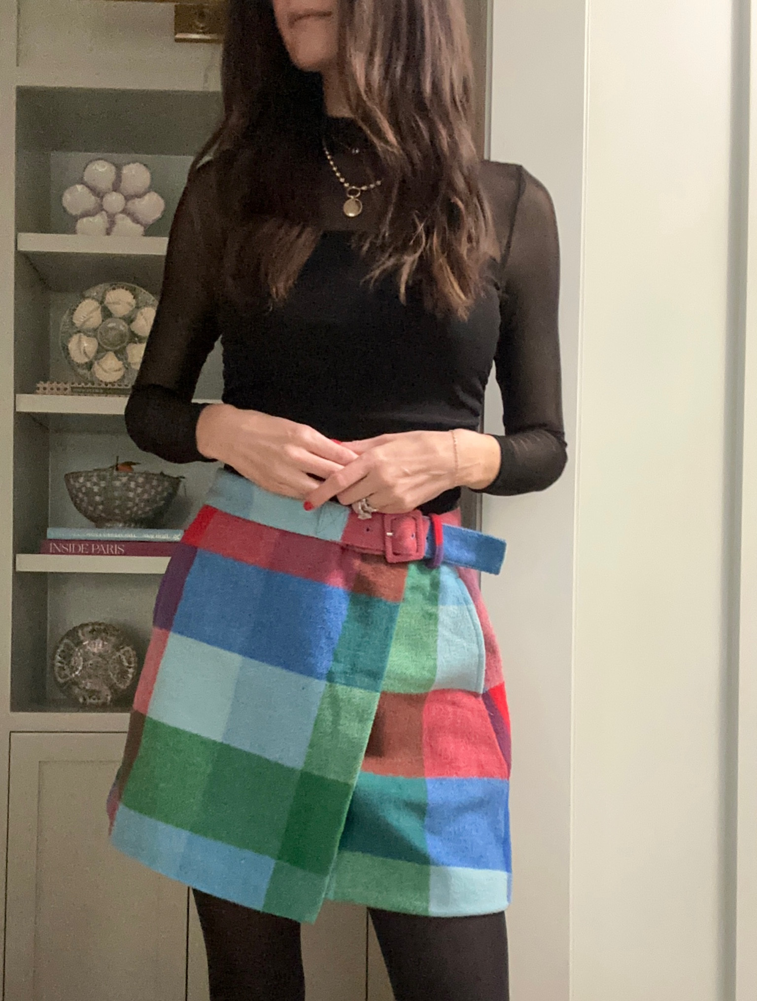 Walmart skirt. Wearing size 4 but need a 2.