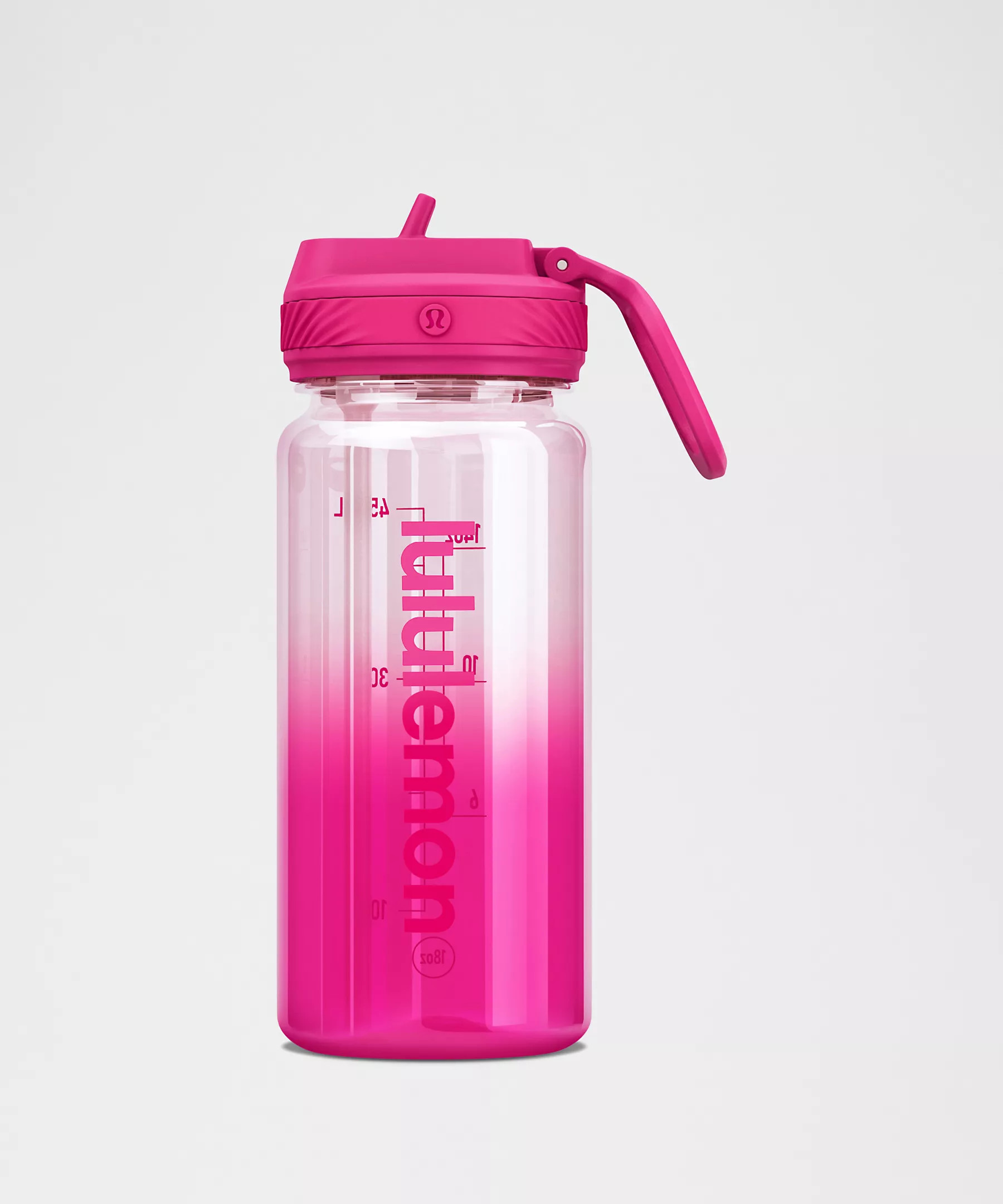 Back to Life Clear Bottle 18oz Straw Lid | Lululemon (US)