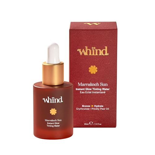 WHIND Marrakech Sun Tinting Water – Lightweight Self-Tanning Drops with Hyaluronic Acid & Glycerin for a Buildable Natural Glow – 30ml | Amazon (US)