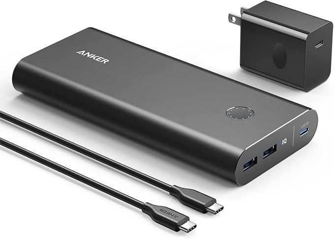 Anker PowerCore+ 26800mAh PD 45W with 60W PD Charger, Power Delivery Portable Charger Bundle for ... | Amazon (US)