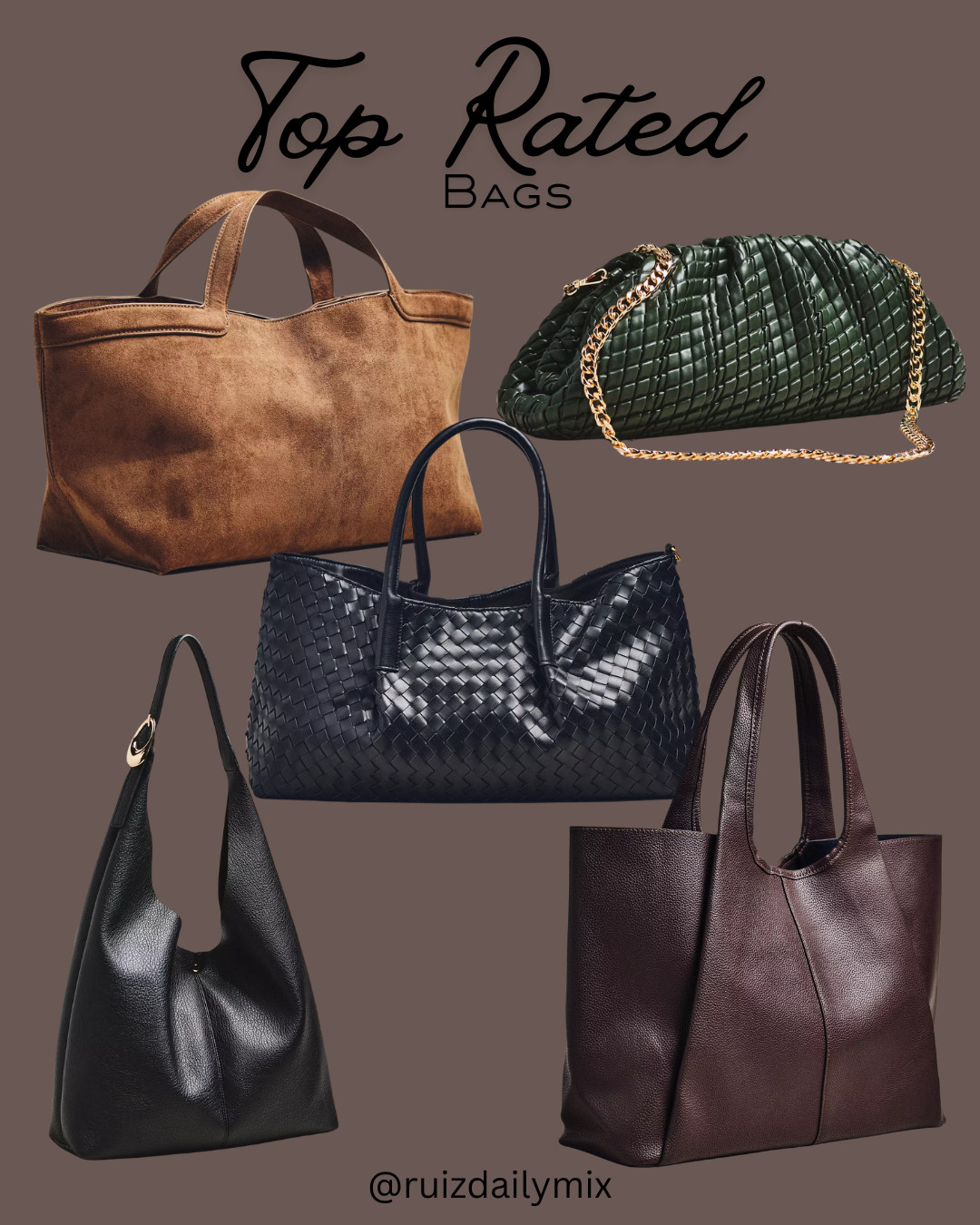 Top Rated Bags from Anthropologie!
Check them out here. So many color ways to choose from.
#itbag#holidaygift#giftforher
#anthropologie#fallbag 

 #LTKGiftGuide #LTKHoliday #LTKSaleAlert