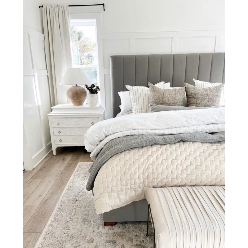 Floral Linen Reversible Pillow Cover | Wayfair North America