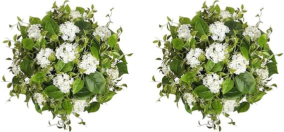 Haute Decor Hydrangea Urn Filler with Adjustable Height (Set of 2) - Maintenance-Free Artificial ... | Amazon (US)