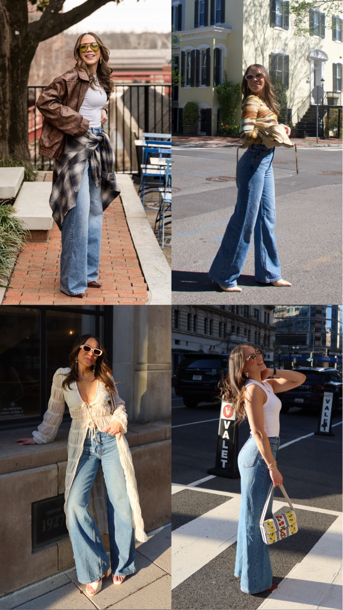 These @Reformation jeans are a must have, these does not shrunk at all and the fit is amazing with sneakers or heels! Wearing size 24 for reference. 


#LTKPetite #LTKootd #LTKOver40