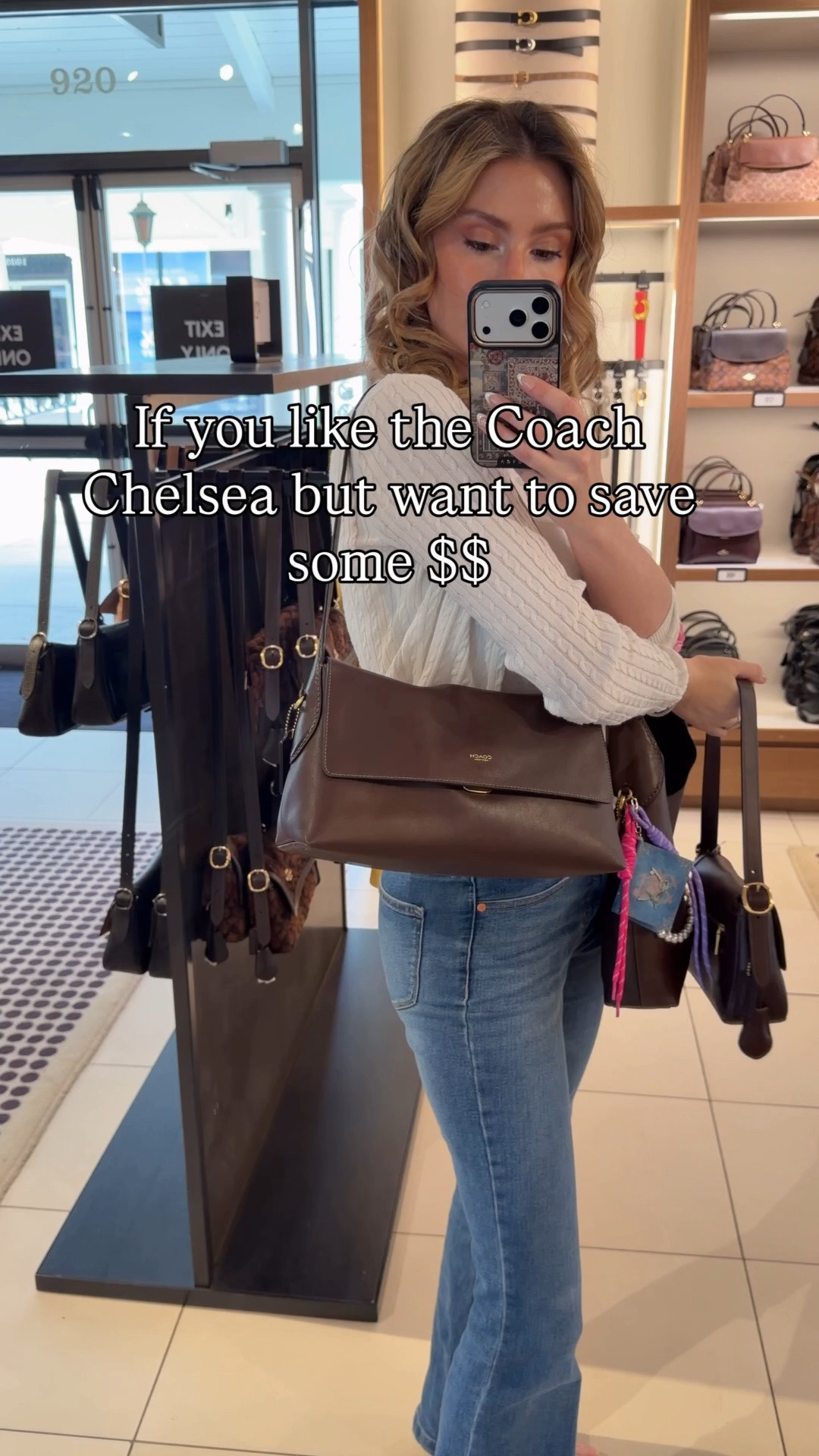 If you like the Coach Chelsea but want to save, try the Coach outlet Etta! They are similar in shape and both have the cute flap and the the same clasp with beautiful suede interiors.

Coach bags, Coach outlet

#LTKootd #LTKdayinmylife #LTKgrwm

Comment SHOP below to receive a DM with the link to this post on my LTK ⬇ https://liketk.it/6cVNr
