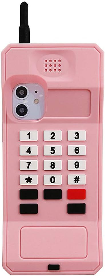 UnnFiko 3D Silicone Case Compatible with iPhone 15, Retro Classic Creative Soft Rubber Bumper Cov... | Amazon (US)