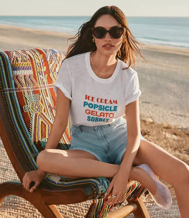 Ice Cream Everyday Crew Tee | LOFT
