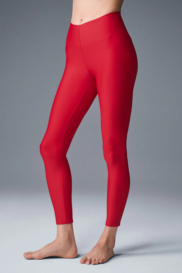 Airlift Strength Extreme High-Waist 7/8 Legging - Bold Red | Alo Yoga (US)