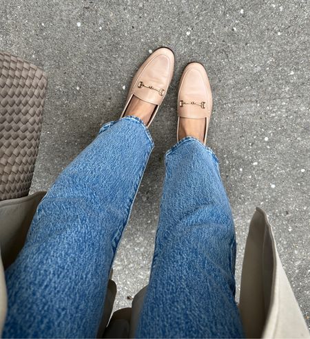 Still one of my most comfortable flats that required no breaking in. 

I’ve had these loafers in black and neutral colors for a few years now and they’re great for work, casual and travel 

• Sam Edelman loafers 5.5. I’m usually between 5 to 5.5 in most brands and preferred the latter in these.

• Levi’s jeans 24 x 26 (nice petite friendly length)

• naghedi medium bag in cashmere 

#LTKworkwear #LTKshoecrush #LTKstyletip