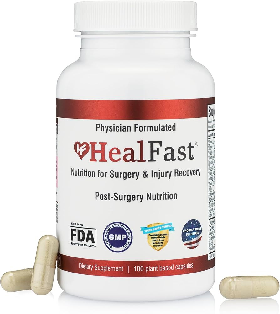 HealFast Post Surgery & Injury Recovery Supplement - Supports Healing, Scar Treatment & Bruising ... | Amazon (US)