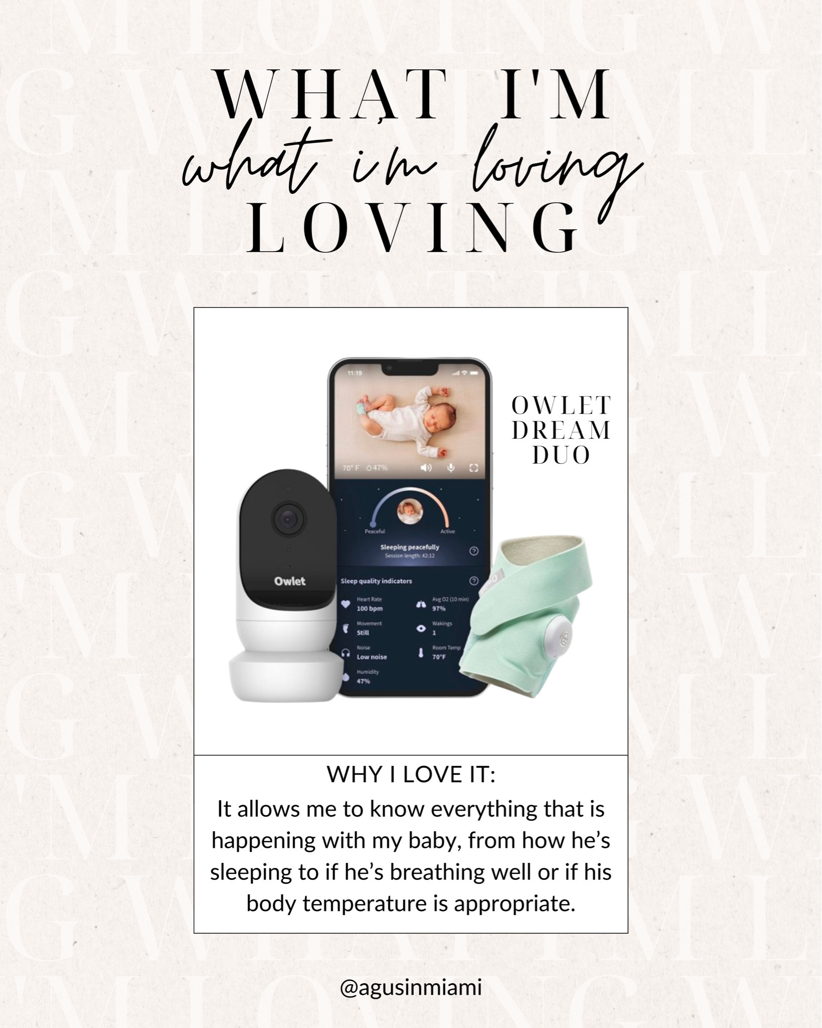 This is my favorite baby gadget 🦉🌎 I can sleep in peace knowing my baby is monitored all the time! 


#LTKbaby #LTKfamily #LTKCyberSaleIT