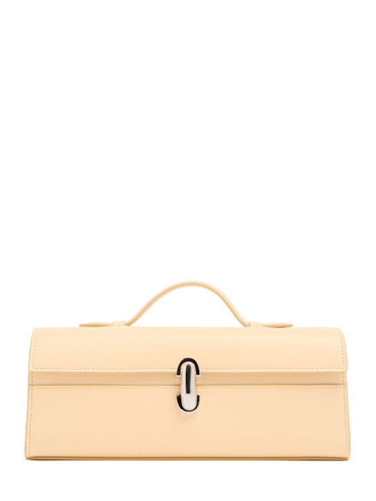 The Slim Symmetry smooth leather bag | Luisaviaroma