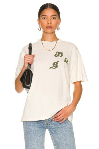 ANINE BING Ashton Vintage Bing Tee in Washed Buttercream from Revolve.com | Revolve Clothing (Global)