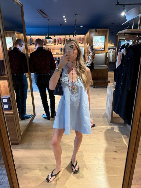 perfect blue mini dress for summer <3 

 #LTKStyleTip #LTKShoeCrush #LTKItBag