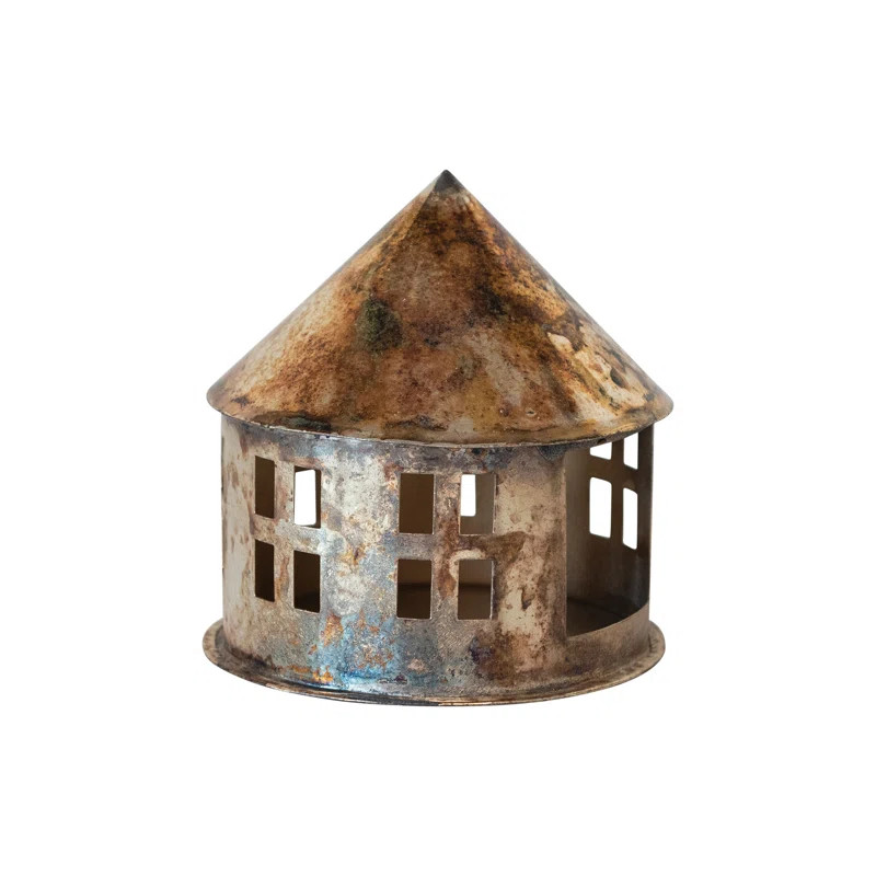 Metal House Tealight Candleholder | Wayfair North America