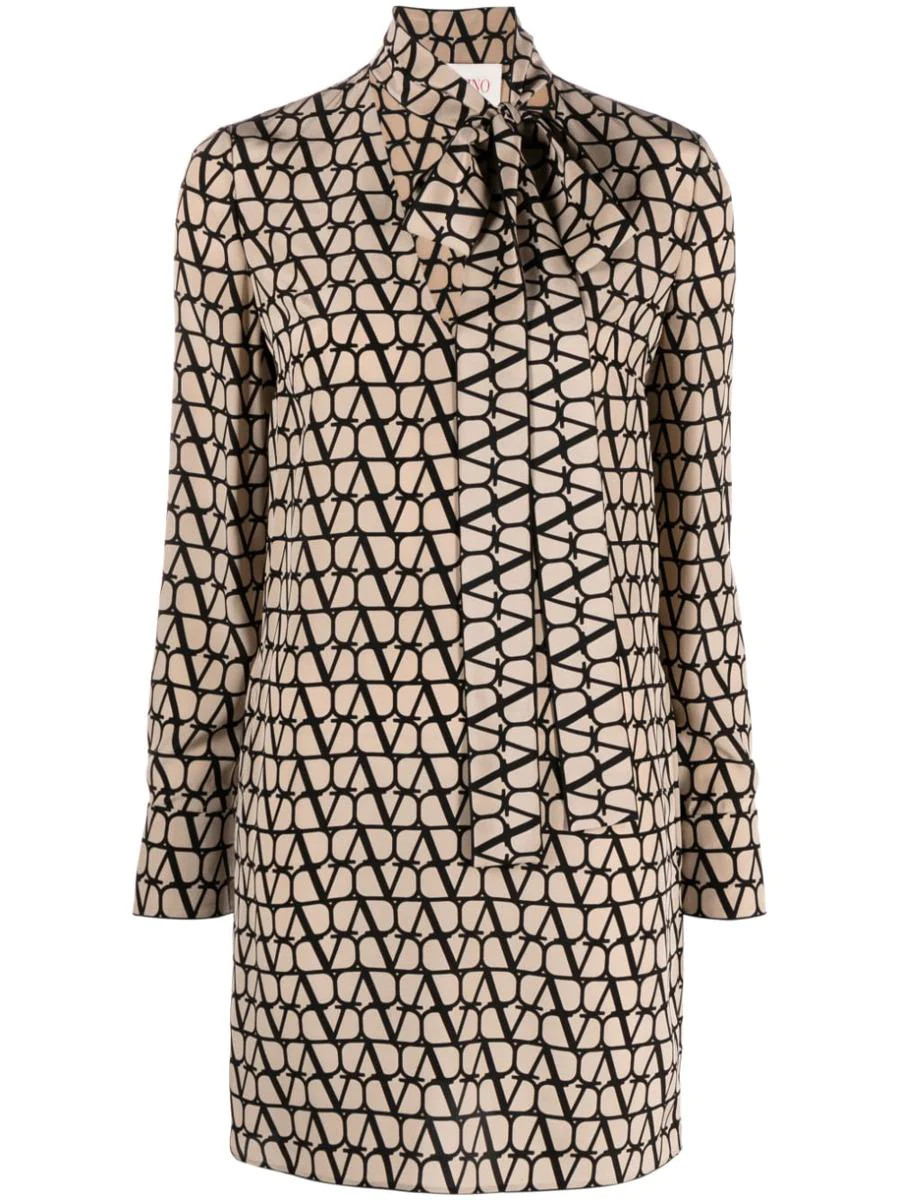 VALENTINO TOILE ICONOGRAPHE MINI DRESS | Baltini