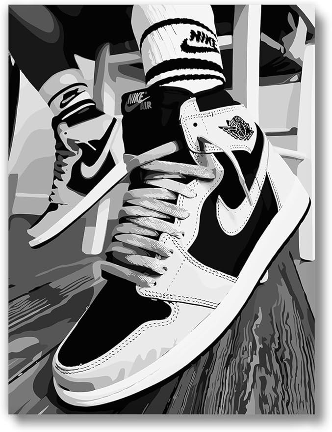 Sneaker Poster Room Decor (UNFRAMED 12 x 16) Streetwear Fashion Shoes Sneakerhead Posters Air Jor... | Amazon (US)